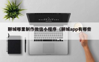 安顺聊城哪里制作微信小程序（聊城app有哪些）