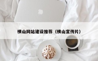 安顺横山网站建设推荐（横山宣传片）
